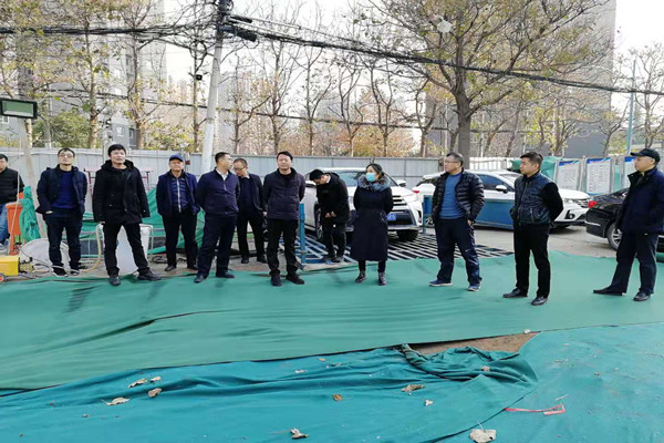 爱游戏(ayx)中国官方网站领导调研市政工程建设工作