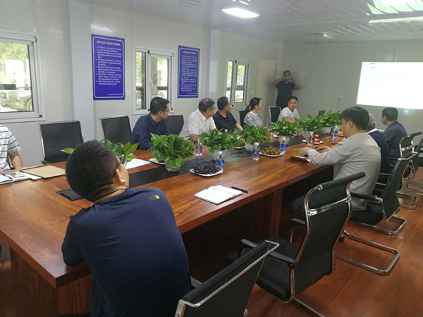 爱游戏(ayx)中国官方网站领导现场调研丽水路道路工程