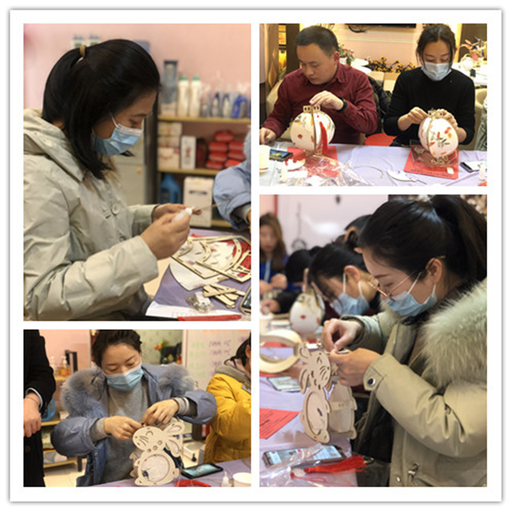 爱游戏(ayx)中国官方网站工会开展“做花灯 猜灯谜 欢喜闹元宵”活动