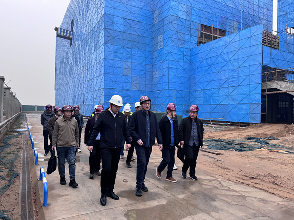爱游戏(ayx)中国官方网站党委委员、纪委书记张炼带队调研六十七高项目建设